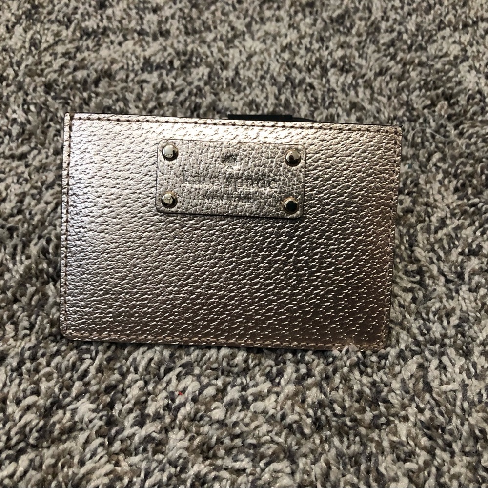 Kate Spade Metallic Cardholder